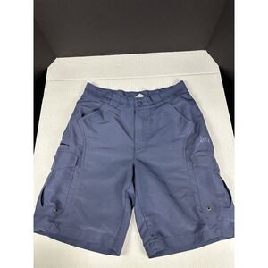 World Wide Sportsman Mens Blue Cargo Fishing Shorts Size‎ 30
